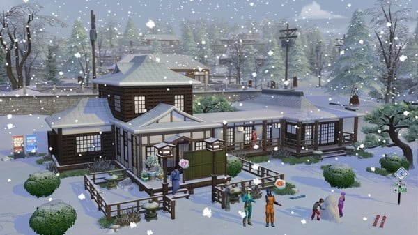 The Sims 4 Snowy Escape Expansion Pack Free Download